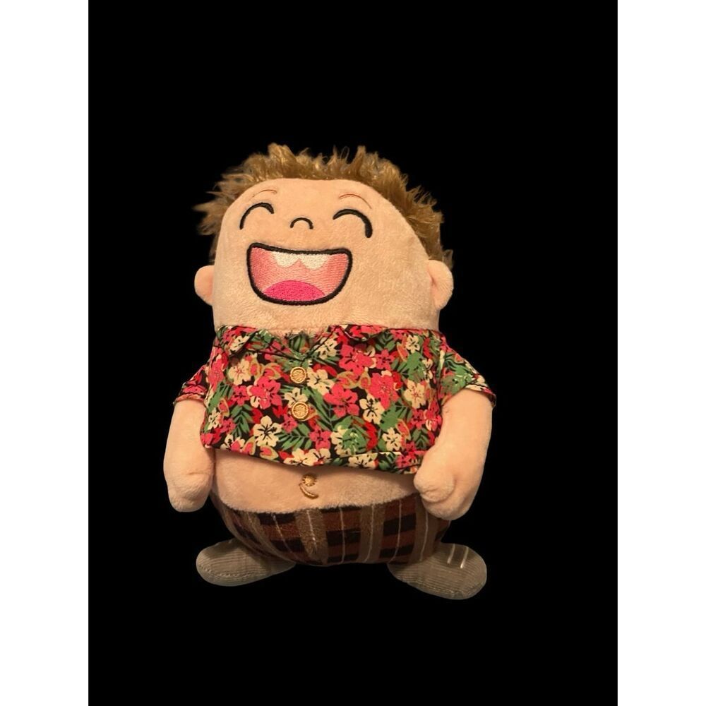 Gordos Chunk The Goonies 30th Anniversary Hawaiian Shirt Plush Stuffed Animal 8"